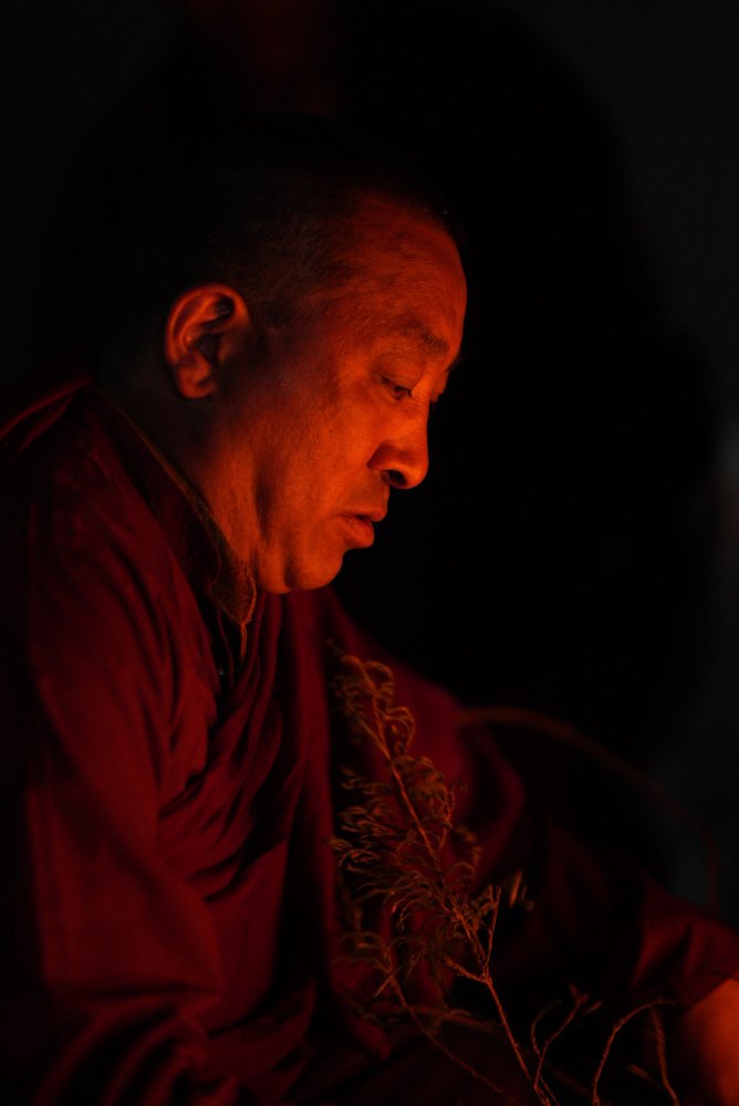 A buddhist monk