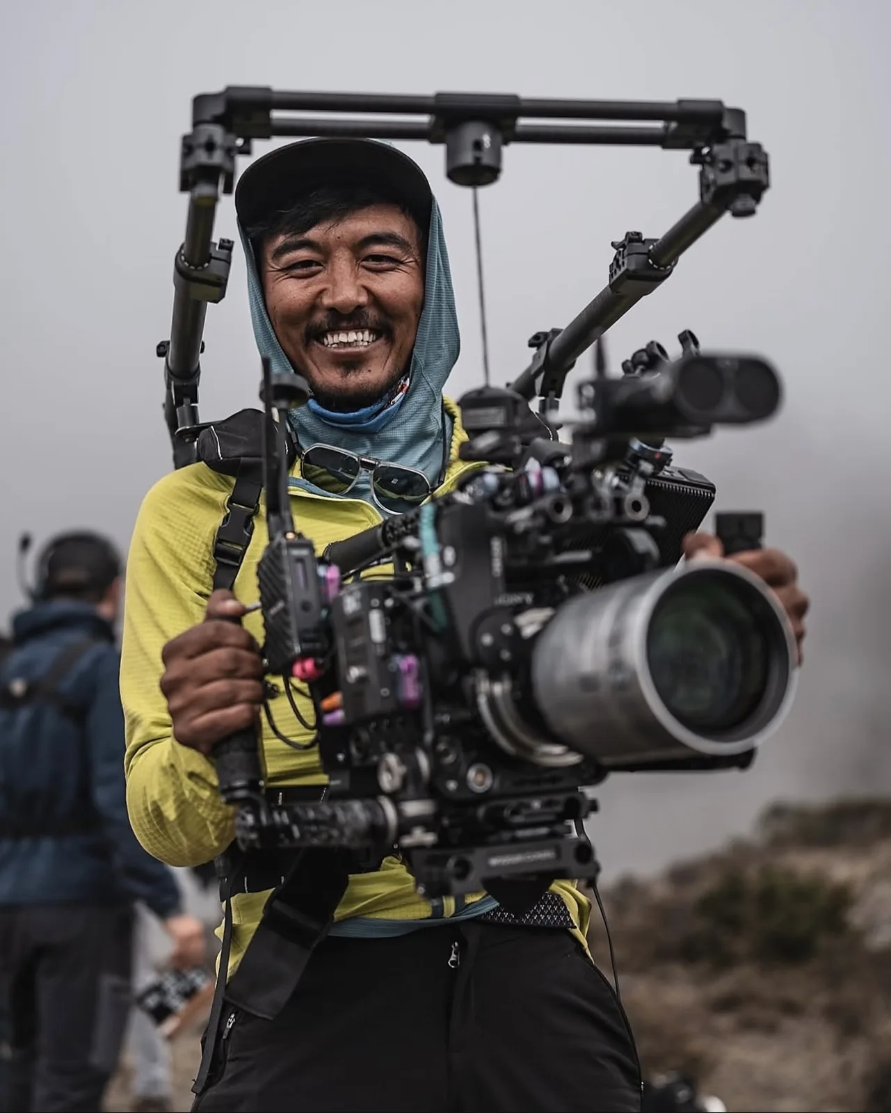 Filming at altitude